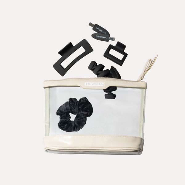 Hair Accessoires Set Schwarz (5er)
