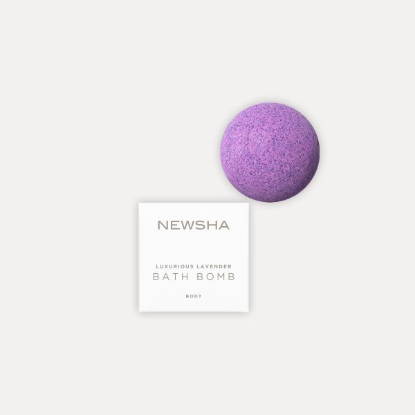 NEWSHA Luxurious Lavender Bath Bomb