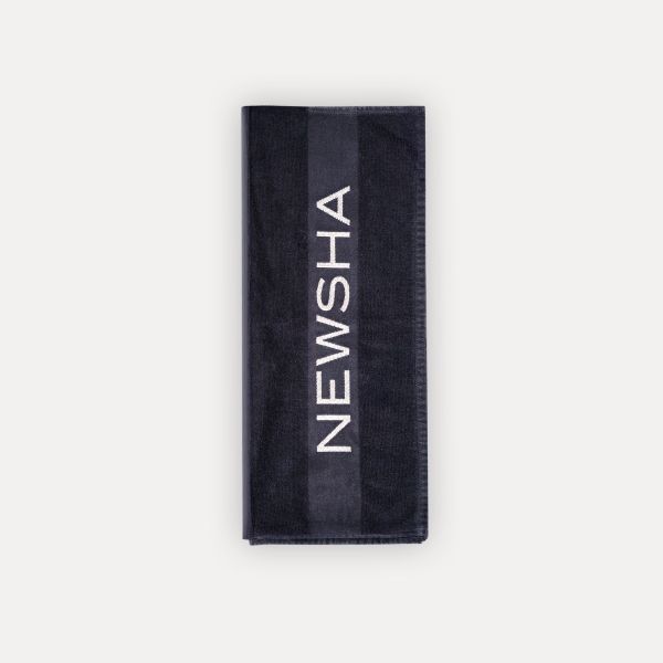NEWSHA Handtuch COLOR (schwarz)